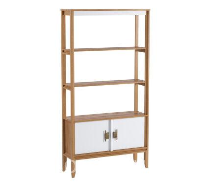 Стеллаж Бридж сквозной широкий с 2 дверями